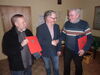 Herzlichen Dank für langjähriges ehrenamtliches Engagement an Erhard Opfermann und Robert Göbel